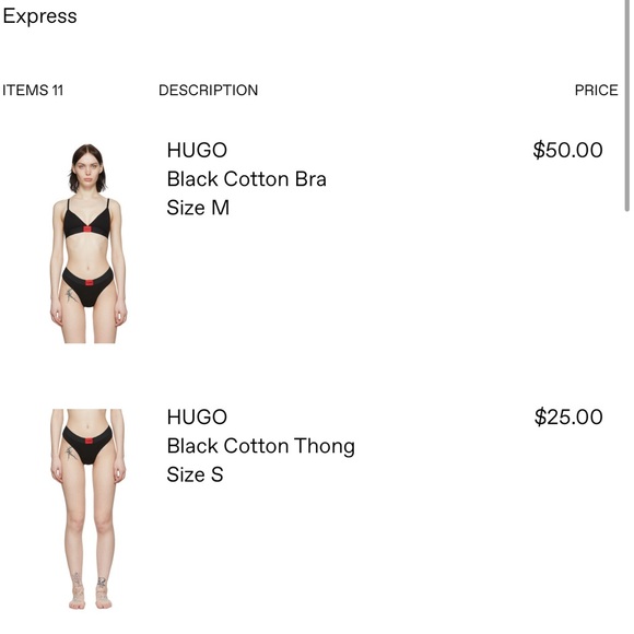 HUGO underwear set - Picture 3 of 3